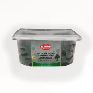 Ripe Black Olives (Drained)