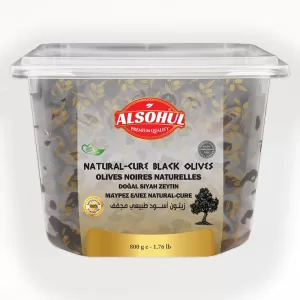 Natural-Cure Black Olives